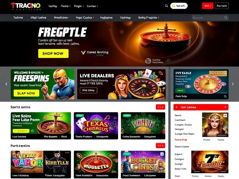 tracksino is a premier online gambling platform offering a vast selection of casino games, sports betting, and exclusive bonuses. Experience top-rated Slots, Poker, Roulette, and more at tracksino.com.